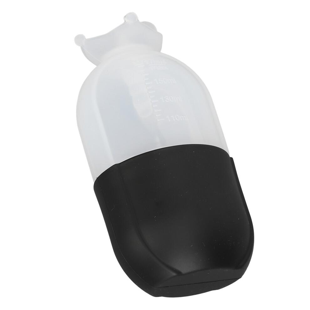Ice Face Roller Silicone Black for Skin Lifting & Pore Refining