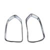 For Kia Sorento 2010 2011 2012 ABS Chrome Front Bumper Fog Light Foglight Lamp Cover Trim Fog Light Bezel Decoration Frame