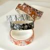 Spring Floral Washi Tape Set - 5 Rolls for Romantic Journals and Collages