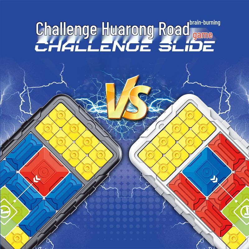 Smart Huarong Dao Sliding Puzzle: Magnetic Logic Game for Kids & Adults – Educational & Fun!