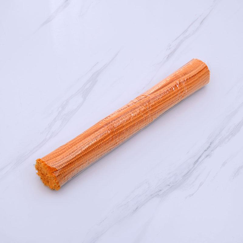 Chenille Stems Twist Sticks DIY Craft Pack for Kids - Solid Color Plush Strips