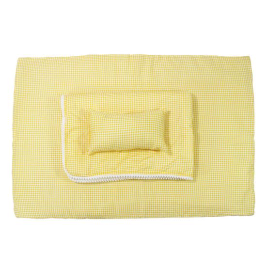 

3 шт./компл., коврик для гнезда для домашних животных, клетчатый узор, сохраняет тепло, портативное одеяло для сна для собак и кошек жёлтый