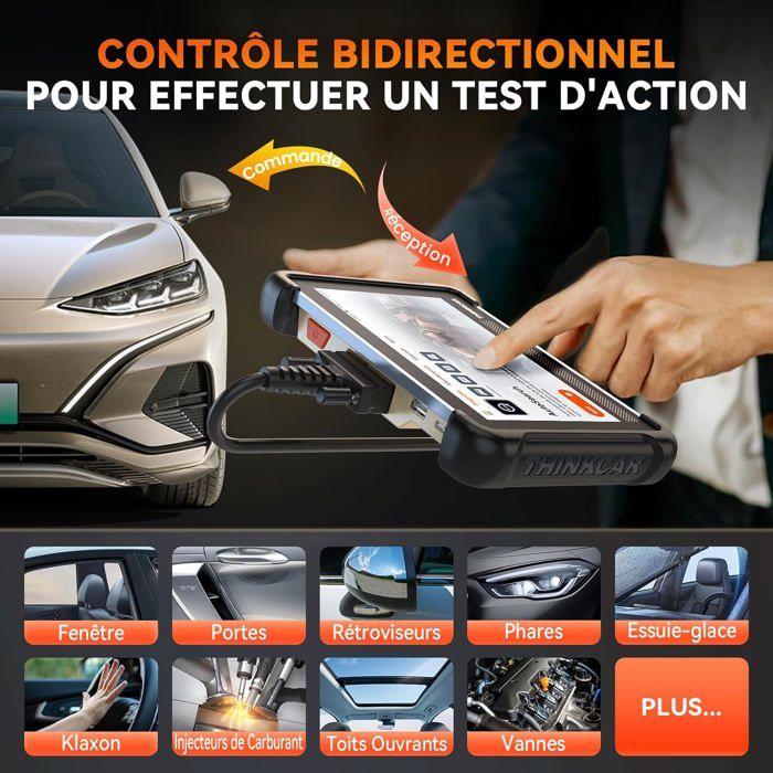 Skener OBD2 - THINKCAR - ThinkScan 672 - 7palcový displej 1024x600 - 28 resetů - Obousměrný CANFD