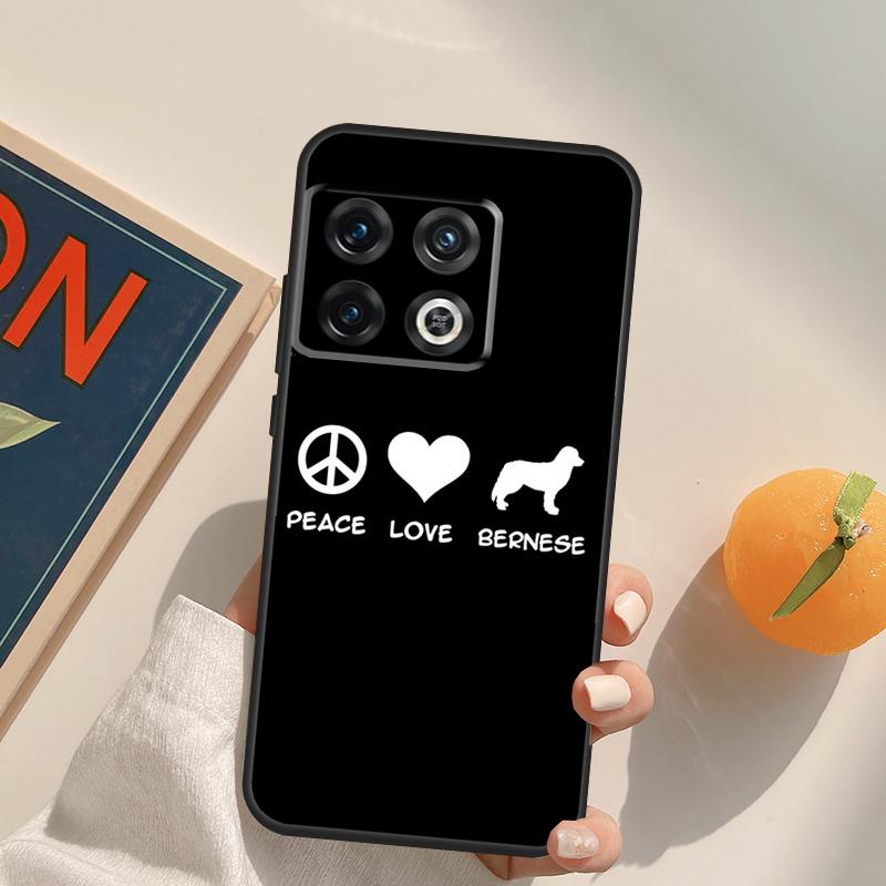 Funny Bernese Mountain Dog Case For OnePlus 15 13 12 11 13R 12R 10T 8T 13T OnePlus Nord 5 CE 3 2 4 Lite N20 N30 Cover