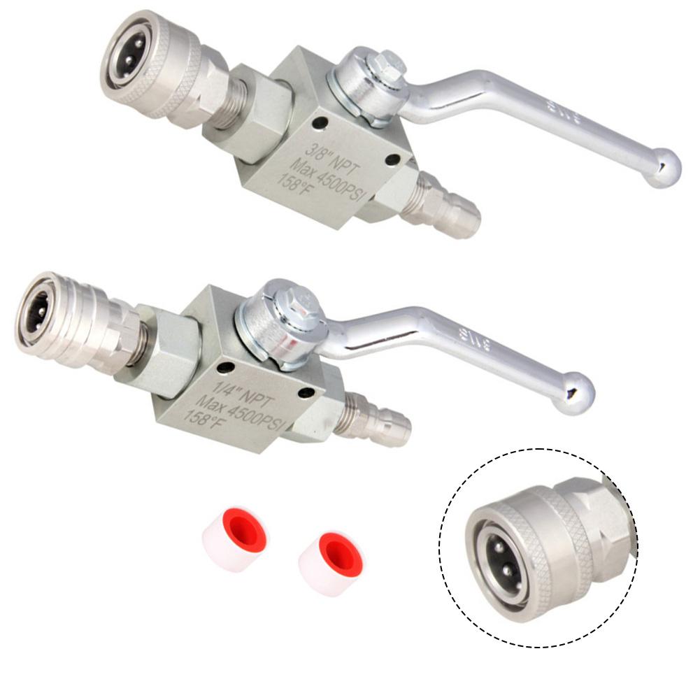 4500 PSI Valve Kit Pressure Washer Valve Kit Easy-to-turn Operation Efficient Power Washing Heavy-duty Performance