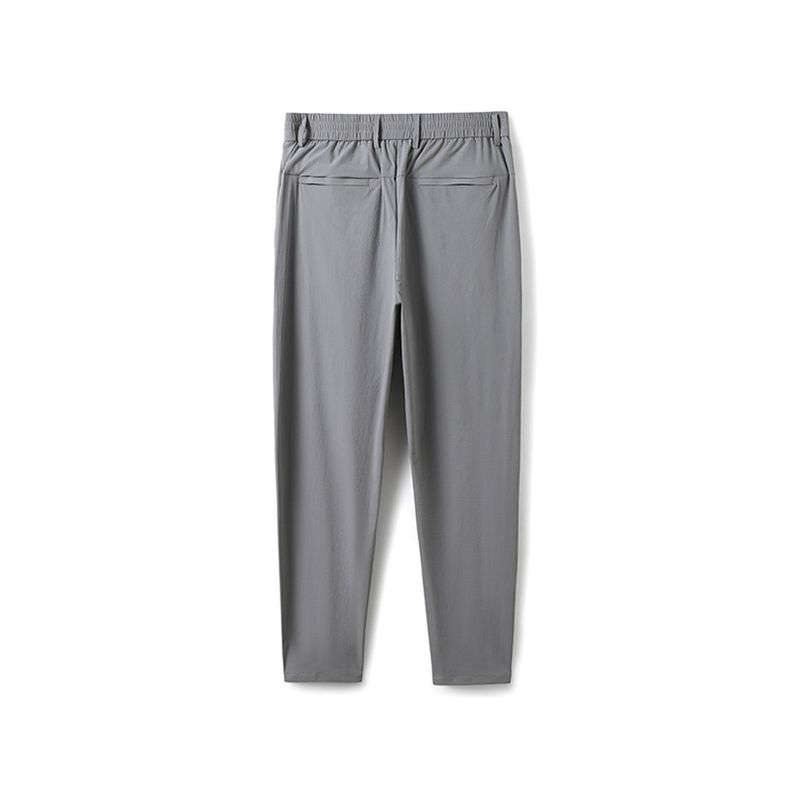 Outdoor Business Casual Thin Stretch Cool Feeling Ice Silk Leggings Men's Summer Straight Pants Foreign Trade Men's Trousers Quick-Drying Trousers