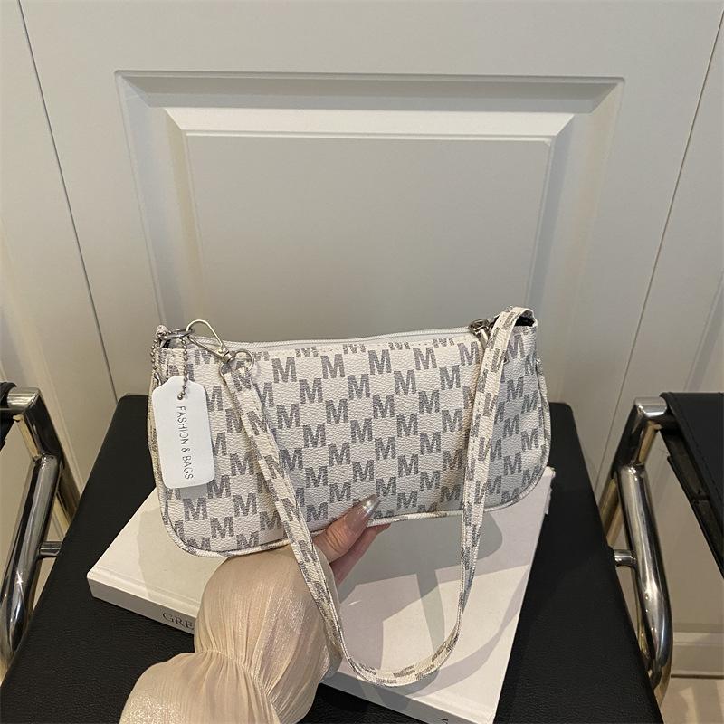 Bag Women's Bag 2025 Autumn New European and American Retro Armpit Bag Fashionable Versatile Shoulder Bag Small Square Bag