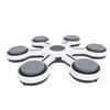 Music Boxing Machine with Boxing Gloves Adjustable Height Wall Mounted Smart Bluetooth Music Boxing