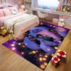 15 Sizes A-Abominable Burnish and Yi Cartoon Print Rug Mat for Living Room Bedroom Game Room Entrance Hall Home Art Decor Rugs