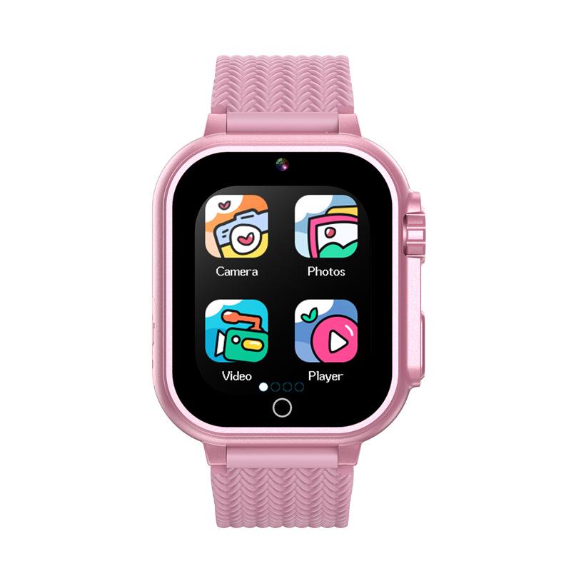 

Children s Smart Watch: Educational Games, Health Monitor, Somatosensory Sports, Music, Pedometer, and Storytelling розовый