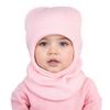 Winter Baby Balaclava Hat Warm Knitted Woolen Beanie Cap Scarf One-Piece Kids Ear Protection Hat Toddler Neckerchief