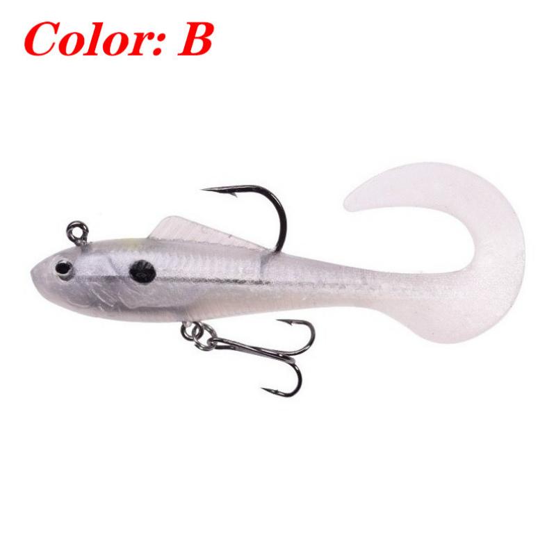 Artificial Baits Fishing Tackle Soft Silicone Bait For Sea Bass Spoon Pike Carp Fishing Lures Swimbait