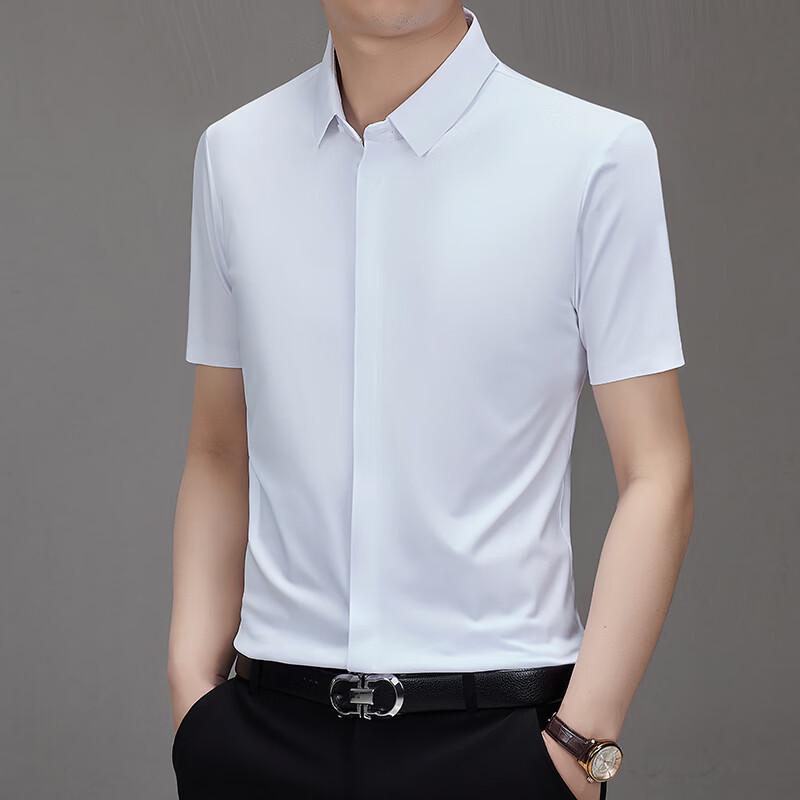 ROMON Men s Seamless Short Sleeve Shirt 2XL