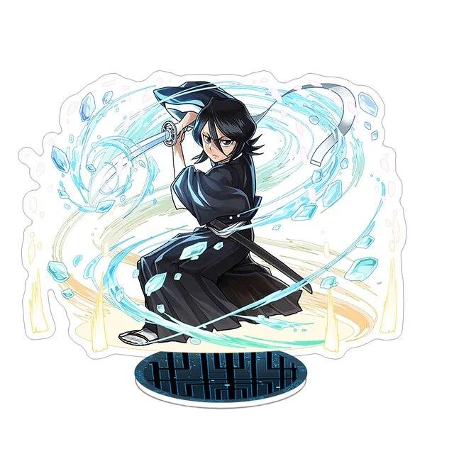 Hot Anime BLEACH Figure Kurosaki Ichigo Urahara Kisuke Aizen Sousuke Cosplay Acrylic Stand Model Plate Desk Decor Standing
