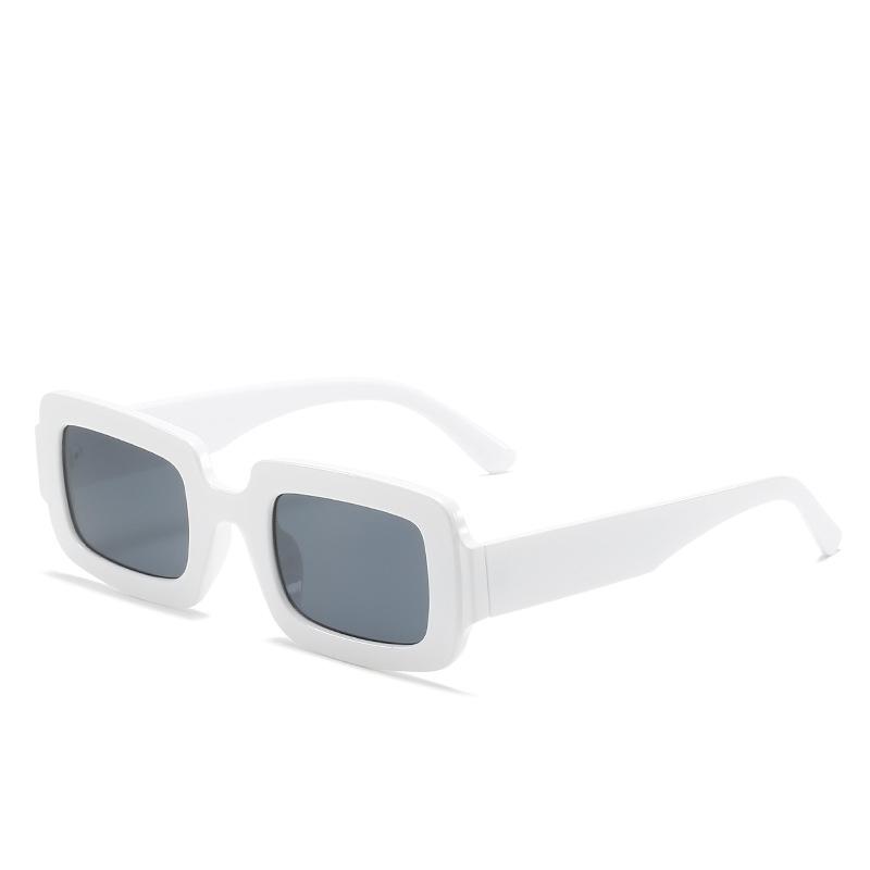 Square Sunglasses, Mujia Catwalk Jelly-Colored Square Glasses, Street Photography Retro Sunglasses For Women