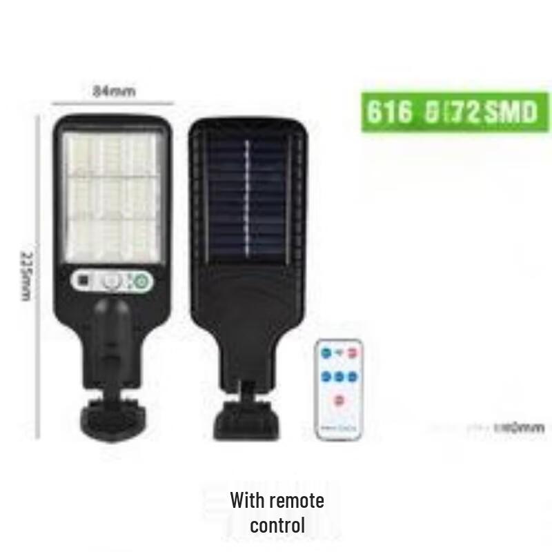 Lishi Solar Motion Sensor Outdoor Wall Light with Remote