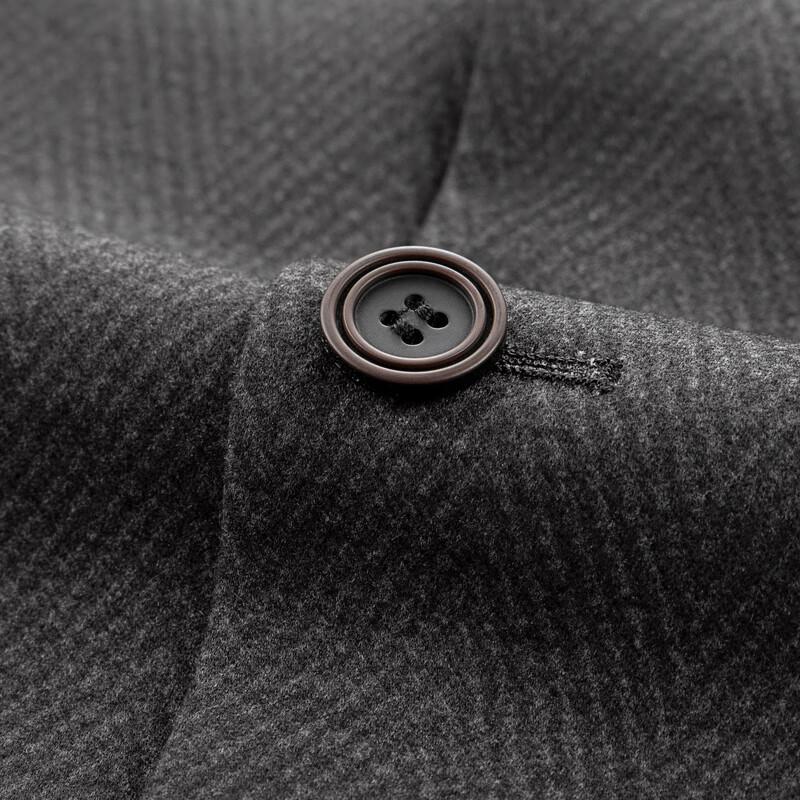 SEVEN Men's Knit Jacquard Slim Fit Business Casual Suit Jacket