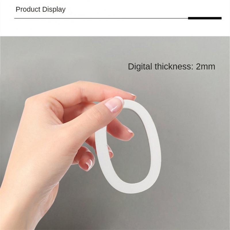 New Floating House Numbers Creative Modern Zinc Number Self Adhesive Door Sign Outdoor Mailbox Apartment Home Decor Numbers