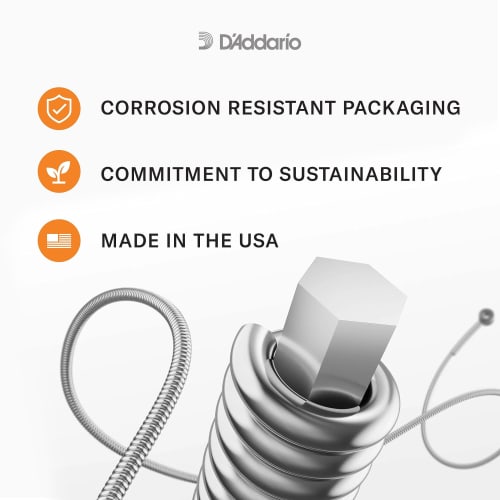 D'Addario Electric Guitar Strings, Nickel, LightTop/HeavyBottom, .010-.052, EXL140-3D, 3-Pack