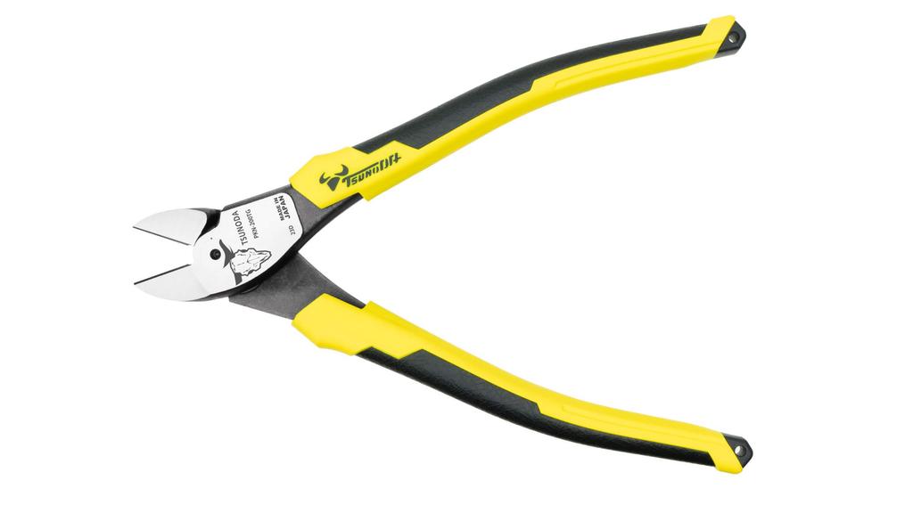 TSUNODA Power Hard Wire for Electrical Nippers, Eccentric, Work, 200mm, PKN-200TG