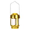 New Golden Camping Hanging Candles Night Fishing Tea Wax Lantern Fishing Lamp Aluminum Alloy Atmosphere Small Horse Lantern
