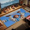 Pippi Longstocking Large Size Mouse Pad Large Gaming Table Cushion Non-slip Laptop Tablet Big Mousepad XXL Mat Mini PC Playmat With Lock edge
