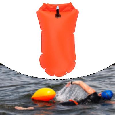 Swim Buoy Float Inflatable PVC Highly Visible for Snorkelers Surfers Boaters