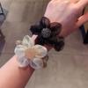 Elasticity Daisy Hair Rope Fold Flower Hair Rope Portable Sunflower Hair Ring