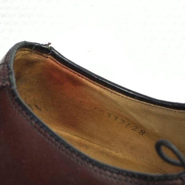 USA/Vintage/Unbekannter Hersteller/Goodyear Welt Saddle Schuhe Wholecut/8.5 D/B/25.5-26.5cm/Rotbraun/(GEBRAUCHT)