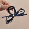 Bow Hair Clip For Women Temperament Hair Accessories Korean Hairpin Hair Claw Girls Headwear Small Size Hair Claws Clips