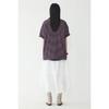 STudio Tomboy STripe Oversized Collar ShorT Sleeve T shirT 9176222997ar 