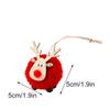 1 Stück Weihnachtsdekorationen Filz Hirsch Anhänger kreativ neu Elch Anhänger Weihnachtsbaum hängende Geschenke