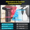Car Accessories Cleaning Blower Tool 3 Outlet Nozzles 2025 New Violent Hair Dryer Turbo Jet Fan Blowing Snow Car Fan Portable Electric Air Duster