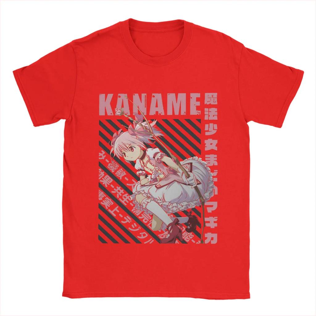 anime Puella Magi Madoka Magica graphic unisex shirt2026 Summer New 100Cotton High Quality fashion Long Short sleeve Tshirt