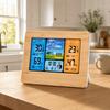 Wireless RF Transmission Wireless Weather Station  Desktop Weather Display
