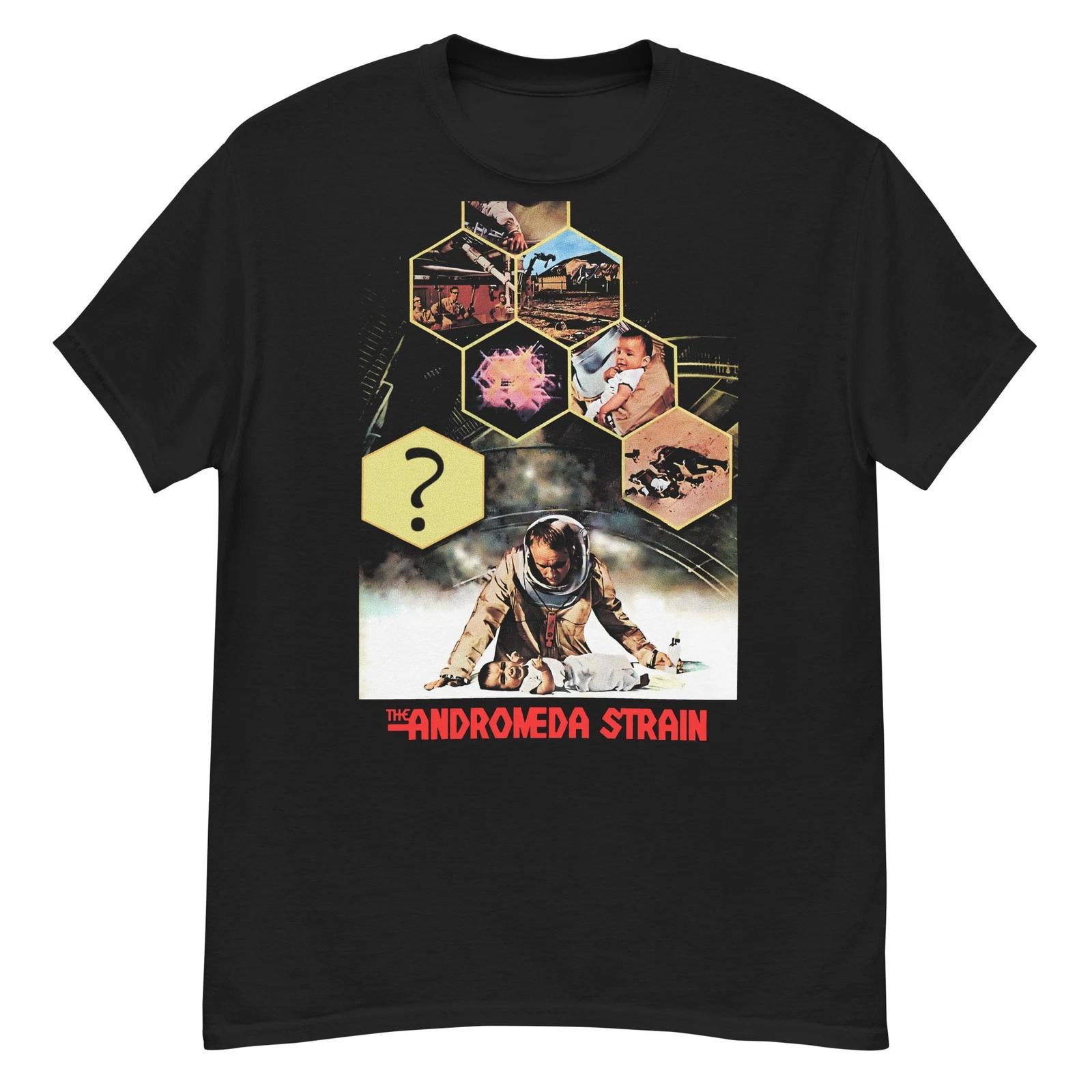 The Andromeda Strain cult sci-fi film fan art t-shirt L