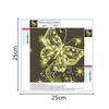 5D DIY Yellow Butterfly Crystal Diamond Painting Animal Full Rhinestone Embroidery Needlework Picture Family Home Stitch