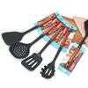 Multi-Color Silicone Wooden Handle Kitchenware Set Non Stick Pot Spatula And Spoon Cooking Utensils, Heat-Resistant