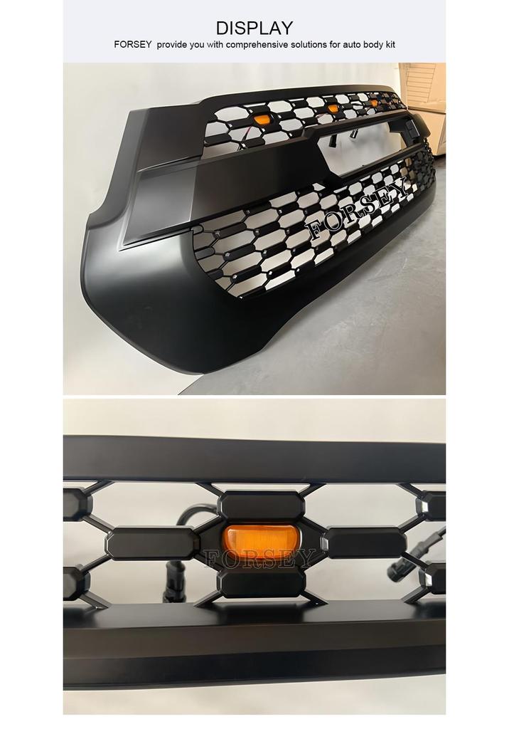 Fits Hilux Rocco 2021 TRD with LED Grille