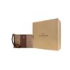Coach Corner Zip 16 Logo Zip Closure Wristlet Clutch Small Women Clutch Brown Yellow CW854-IMXHE