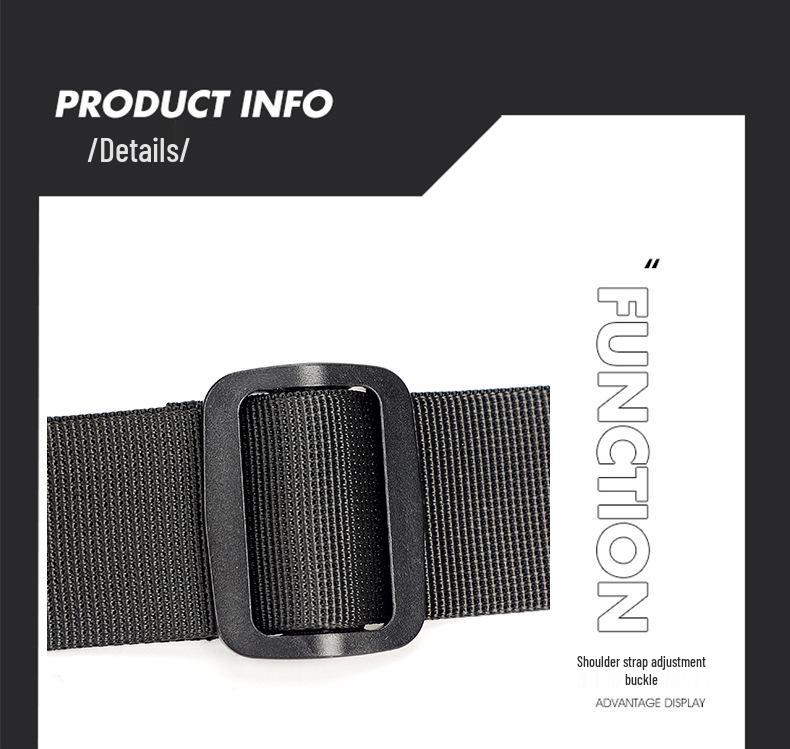 Korean Style Men's Trendy Crossbody One-Shoulder Sports Backpack