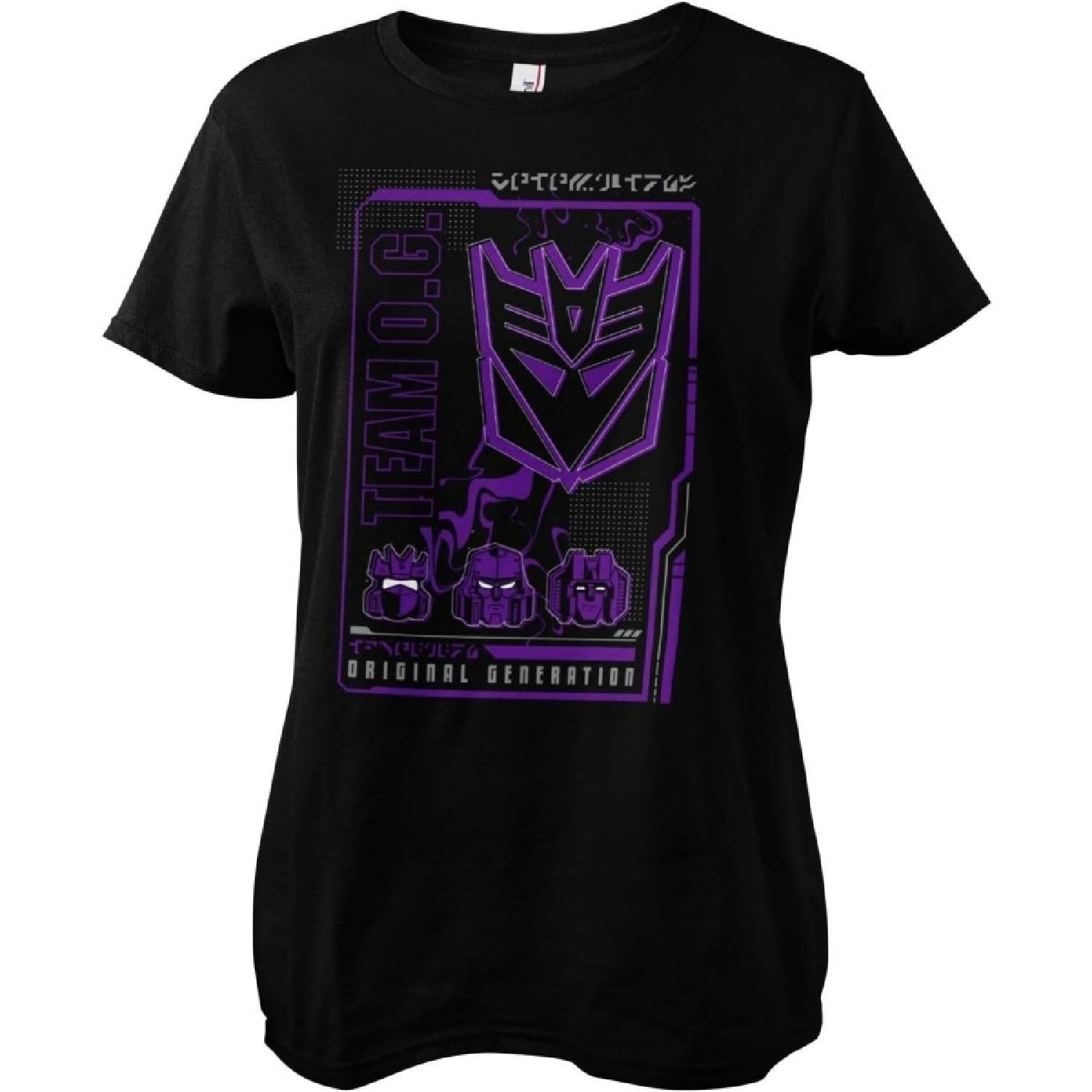 Transformers Officially Licensed Decepticon Original Generation Women T-Shirt XXXXXL разноцветный