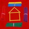 100pcs Counting Sticks in 5 Different Colors, Educational Tools for Schools, Arithmetic Sticks, Math Sticks, Student Stationery