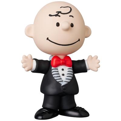 Medicom Toy UDF Ultra Detail Figur PEANUTS SERIE 17 CHARLIE BROWN Charlie Brown Höhe 75mm Bemalte Fertigfigur Nr.826 (TUXEDO Ver.) ca.