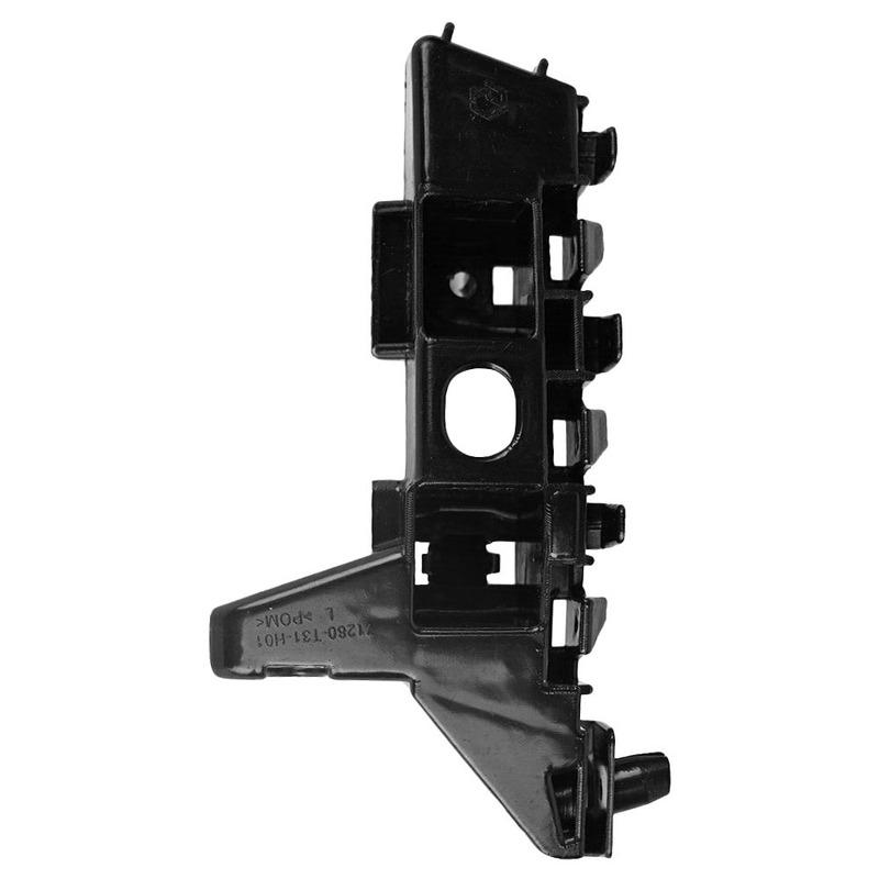 1pc Black Car Front Bumper Bracket Left/Right for Honda Civic - 71230T20A01, 71230-T31-H01, HO1043146