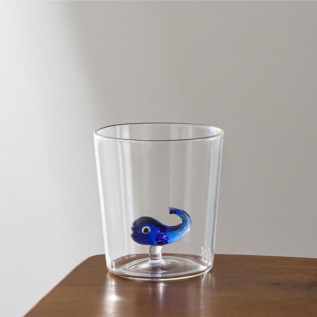 Christmas Tree Glass Wishing 3D Cartoon Animal Shape Cup Borosilicate Glass Single Layer Cup Living Room Guests Juice Cold Drink