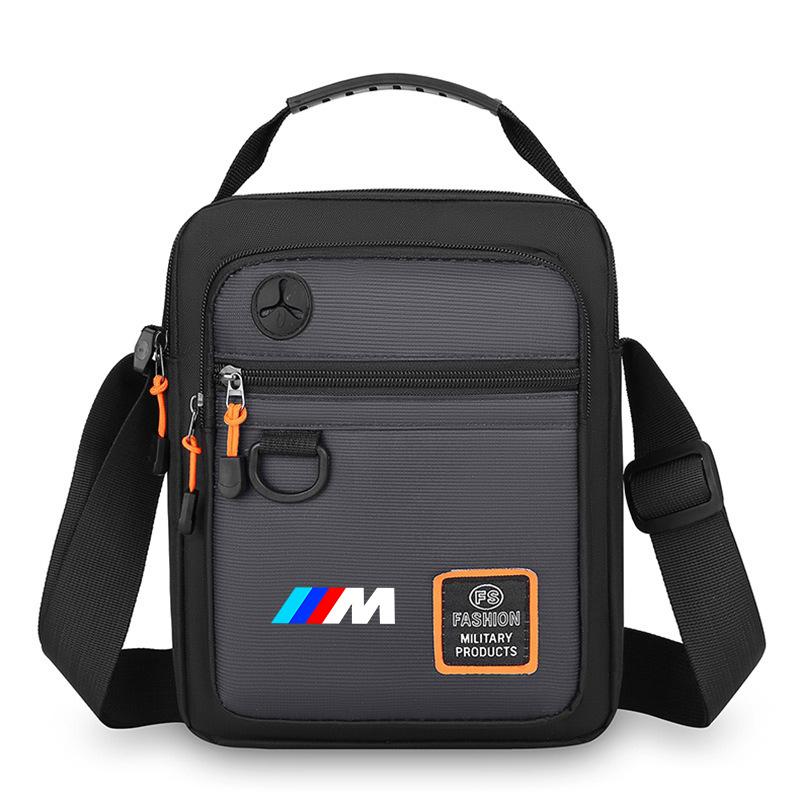 Men Shoulder Bag Waterproof Large Capacity Travel Sports Handbag Crossbody Pouch for BMW 50th M E36 E39 E46 E90 X3 X5 X6 G10 G20 gzsh02
