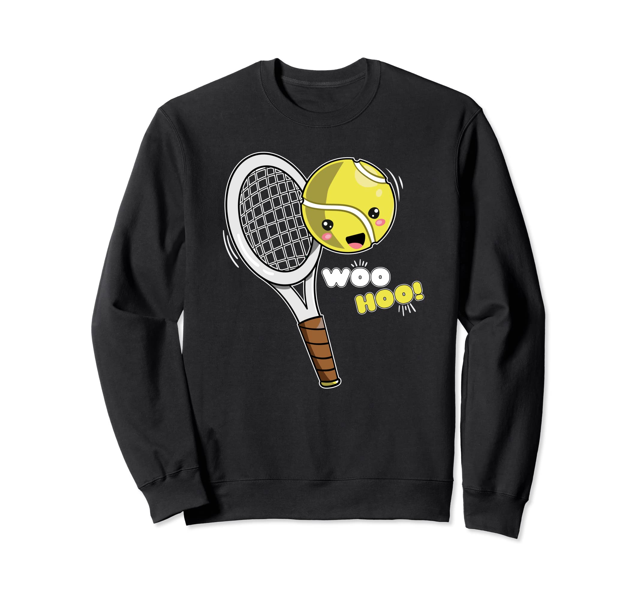 

Cute tennis racket and tennis ball funny tennis trainer design,