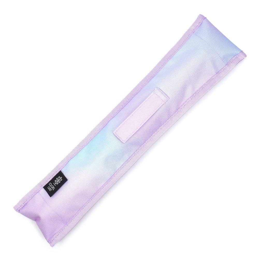 COLORFUL CANDY STYLE Recorder CaseRuler Case, Water-Repellent & Lightweight, Aurora Color, Water-Repellent, Lightweight, Attaches to Schoolbag, Fits