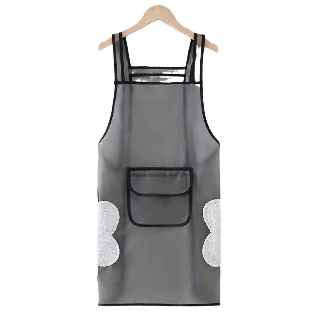 Customized Waterproof TPU Apron with Logo - Transparent and Oil-resistant